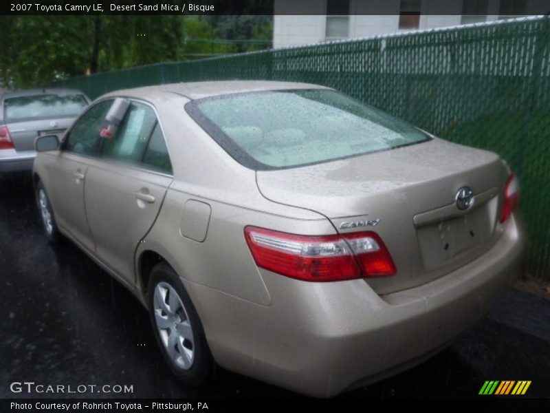 Desert Sand Mica / Bisque 2007 Toyota Camry LE