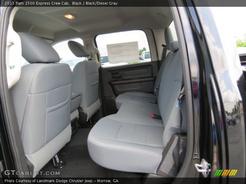 Black / Black/Diesel Gray 2013 Ram 1500 Express Crew Cab