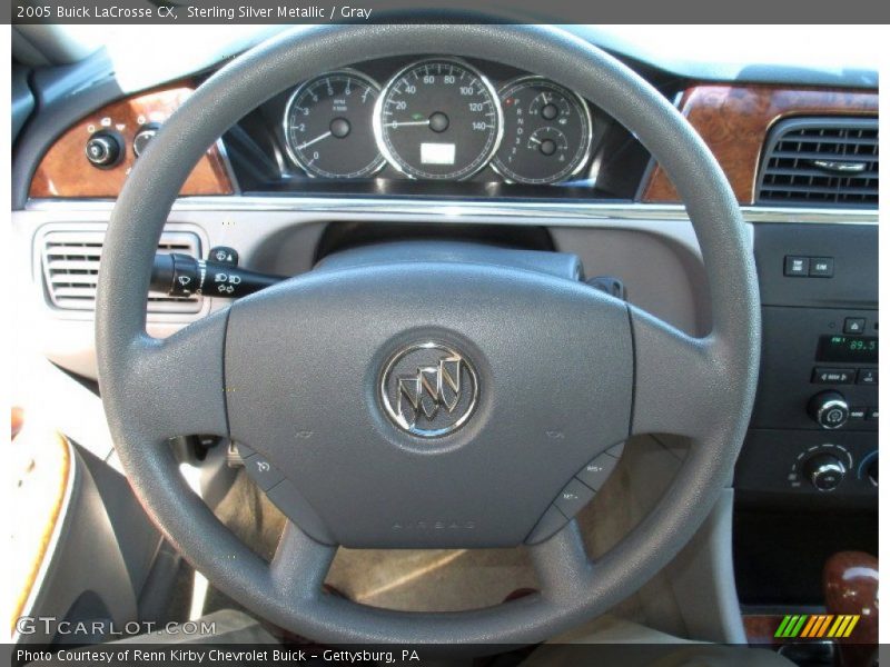 Sterling Silver Metallic / Gray 2005 Buick LaCrosse CX