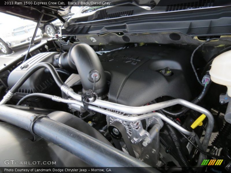 Black / Black/Diesel Gray 2013 Ram 1500 Express Crew Cab