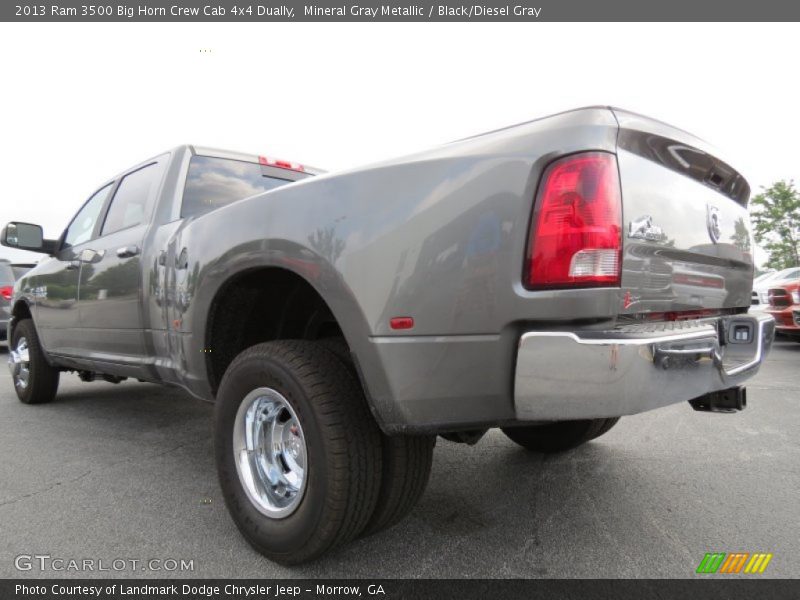 Mineral Gray Metallic / Black/Diesel Gray 2013 Ram 3500 Big Horn Crew Cab 4x4 Dually
