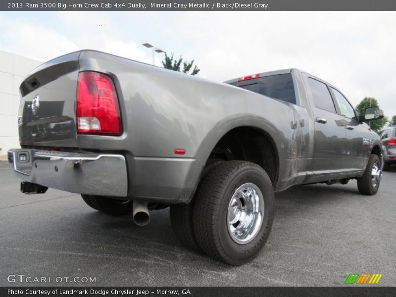 Mineral Gray Metallic / Black/Diesel Gray 2013 Ram 3500 Big Horn Crew Cab 4x4 Dually