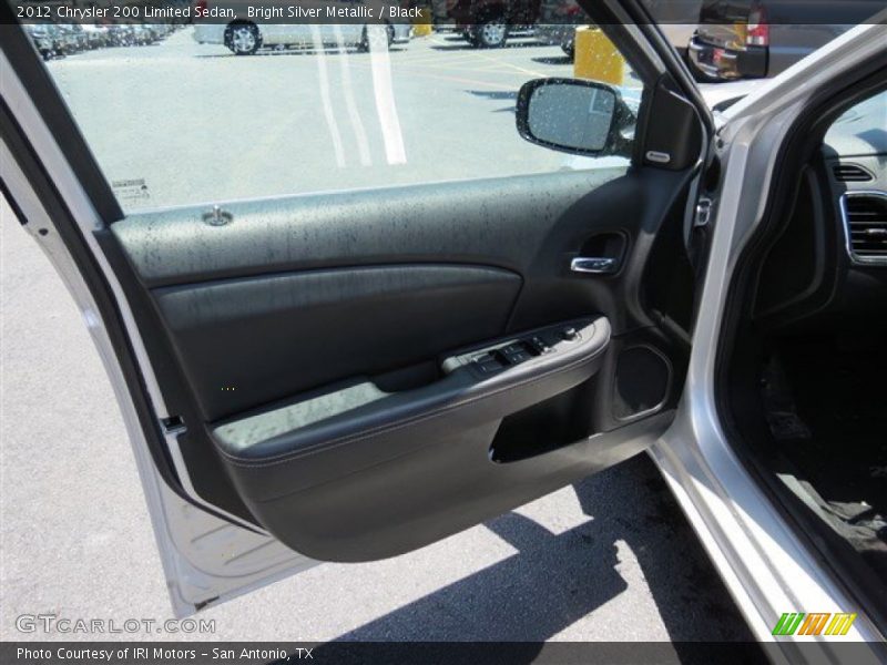 Bright Silver Metallic / Black 2012 Chrysler 200 Limited Sedan