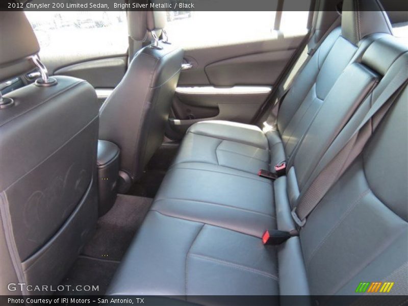 Bright Silver Metallic / Black 2012 Chrysler 200 Limited Sedan