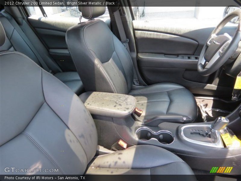 Bright Silver Metallic / Black 2012 Chrysler 200 Limited Sedan