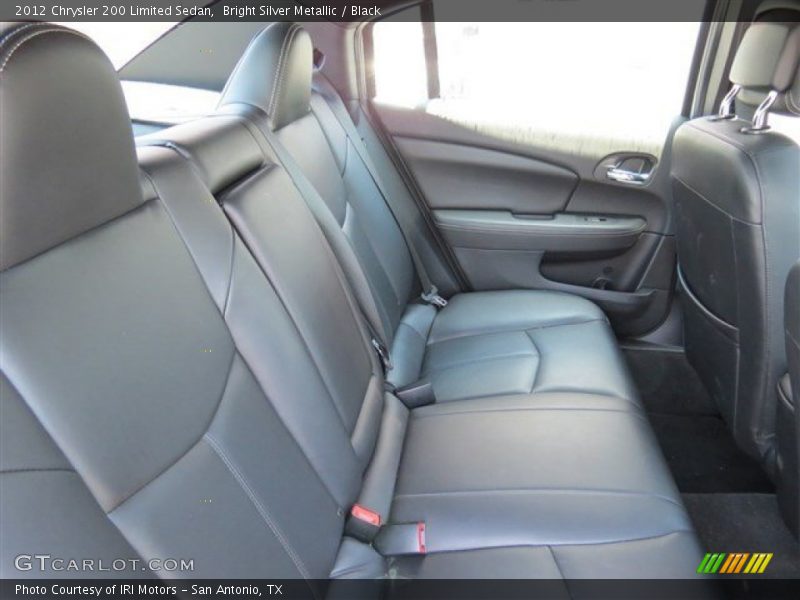Bright Silver Metallic / Black 2012 Chrysler 200 Limited Sedan