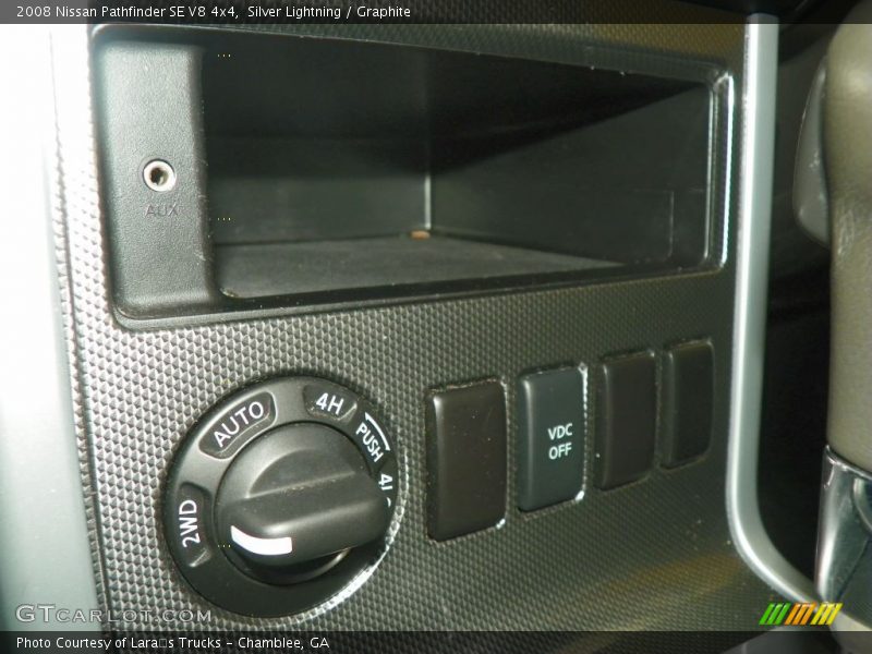 Silver Lightning / Graphite 2008 Nissan Pathfinder SE V8 4x4