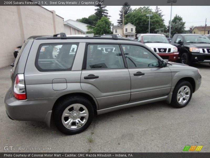 Steel Gray Metallic / Graphite Gray 2006 Subaru Forester 2.5 X