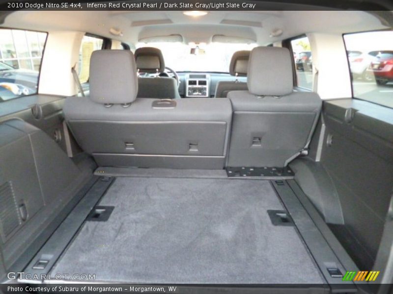 Inferno Red Crystal Pearl / Dark Slate Gray/Light Slate Gray 2010 Dodge Nitro SE 4x4