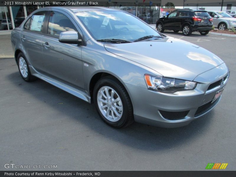 Front 3/4 View of 2013 Lancer ES