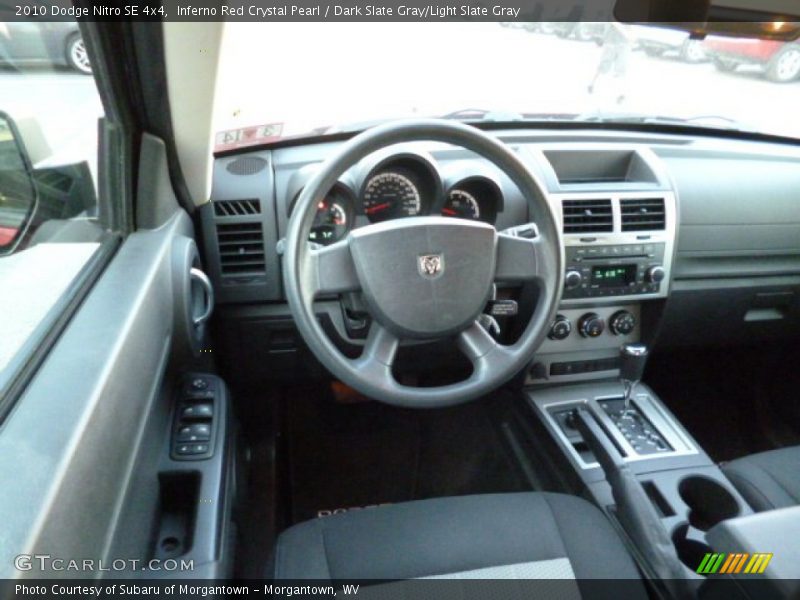 Inferno Red Crystal Pearl / Dark Slate Gray/Light Slate Gray 2010 Dodge Nitro SE 4x4