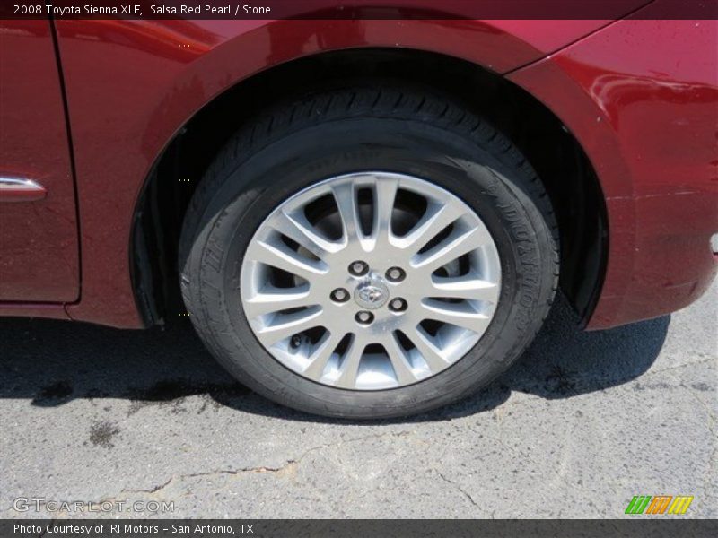 Salsa Red Pearl / Stone 2008 Toyota Sienna XLE