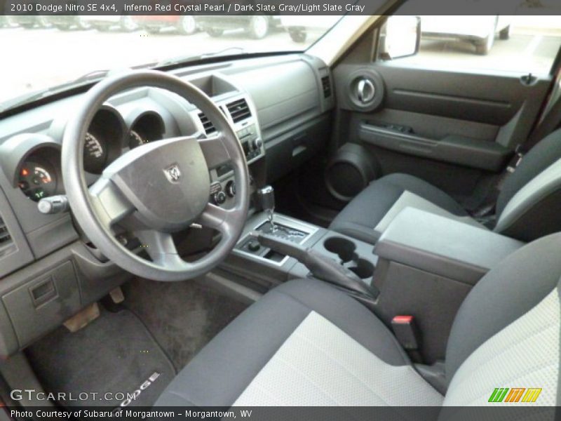Inferno Red Crystal Pearl / Dark Slate Gray/Light Slate Gray 2010 Dodge Nitro SE 4x4