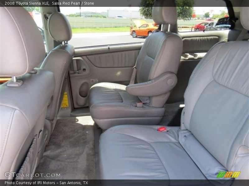 Salsa Red Pearl / Stone 2008 Toyota Sienna XLE