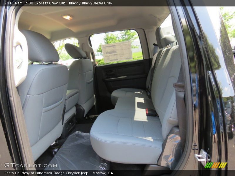 Black / Black/Diesel Gray 2013 Ram 1500 Express Crew Cab