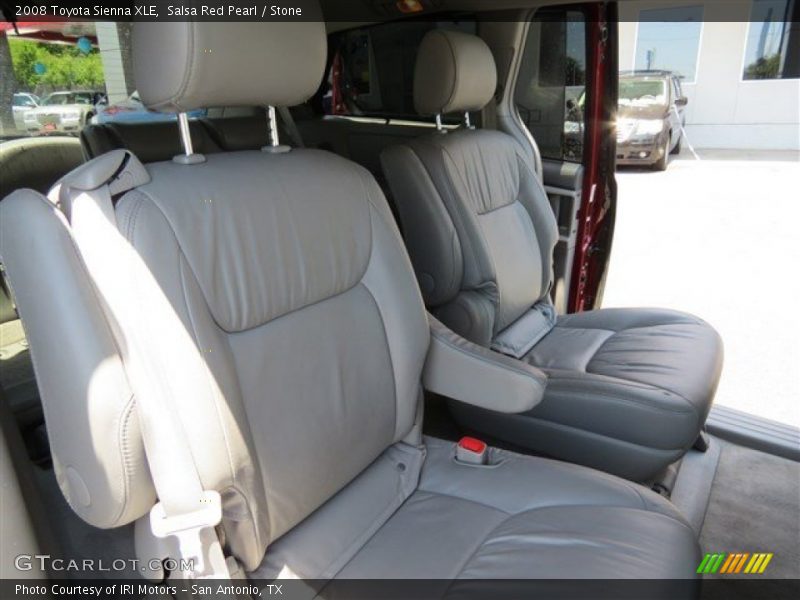 Salsa Red Pearl / Stone 2008 Toyota Sienna XLE