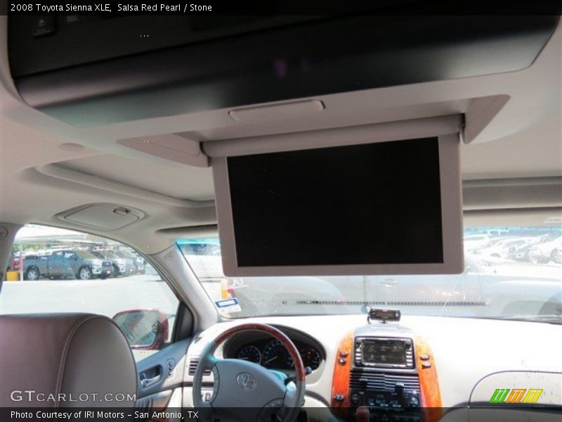 Salsa Red Pearl / Stone 2008 Toyota Sienna XLE