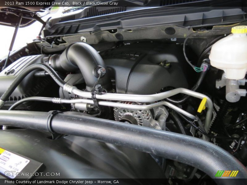 Black / Black/Diesel Gray 2013 Ram 1500 Express Crew Cab