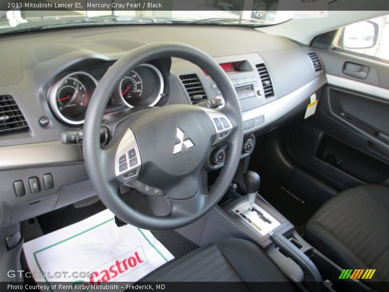 Dashboard of 2013 Lancer ES