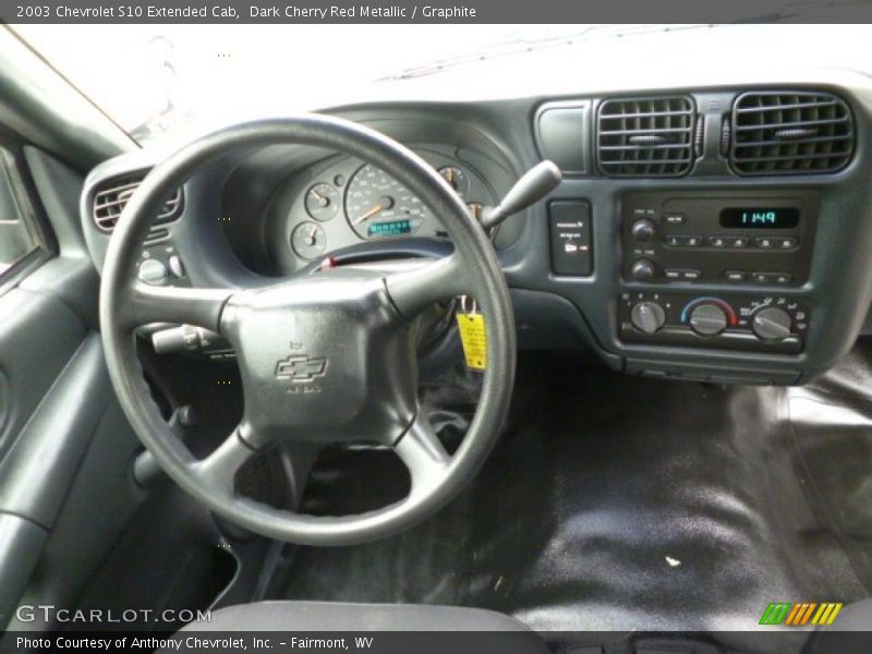 Dashboard of 2003 S10 Extended Cab