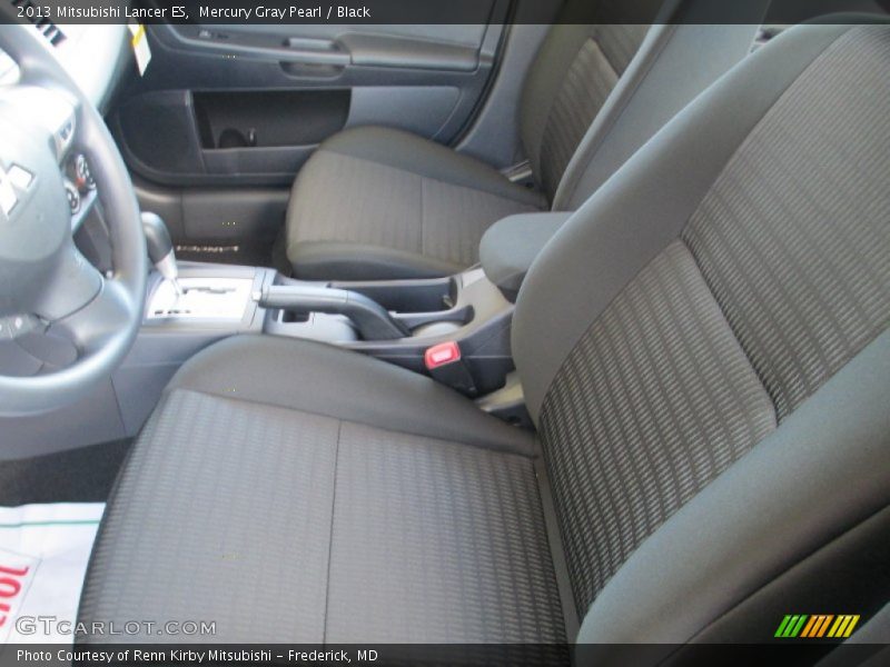 Front Seat of 2013 Lancer ES