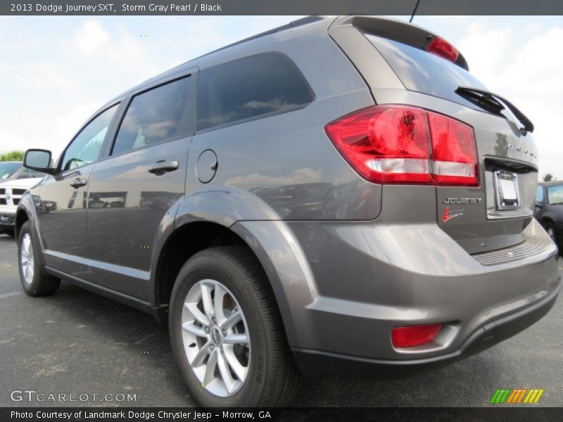 Storm Gray Pearl / Black 2013 Dodge Journey SXT