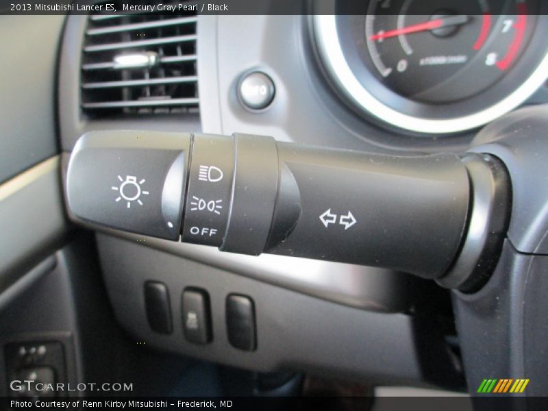 Controls of 2013 Lancer ES