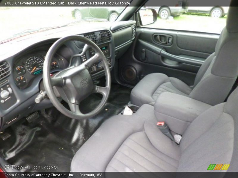 Graphite Interior - 2003 S10 Extended Cab 