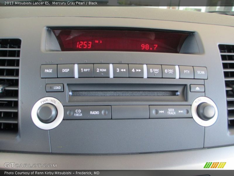 Audio System of 2013 Lancer ES