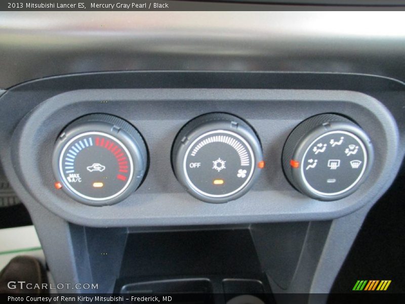 Controls of 2013 Lancer ES