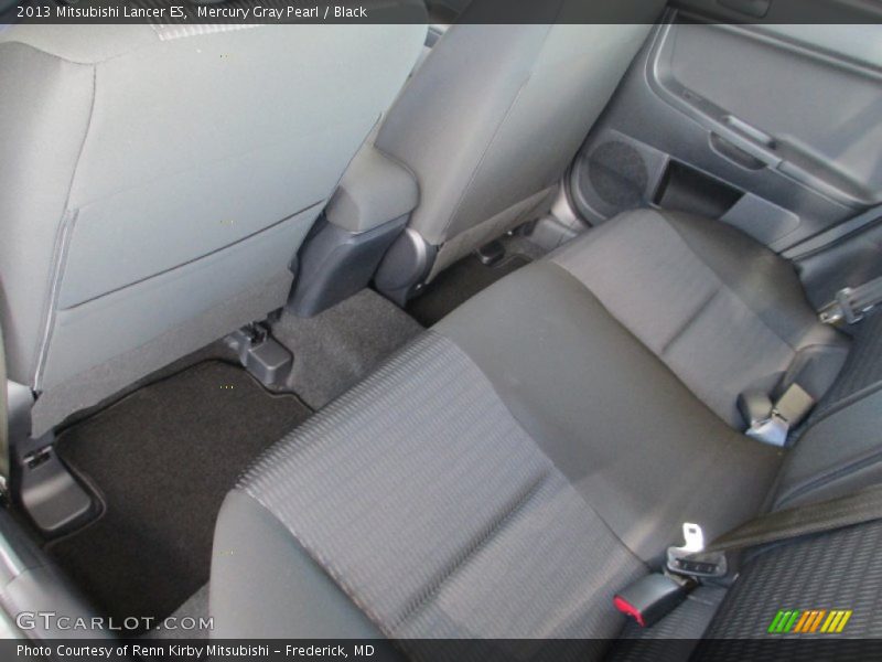 Mercury Gray Pearl / Black 2013 Mitsubishi Lancer ES