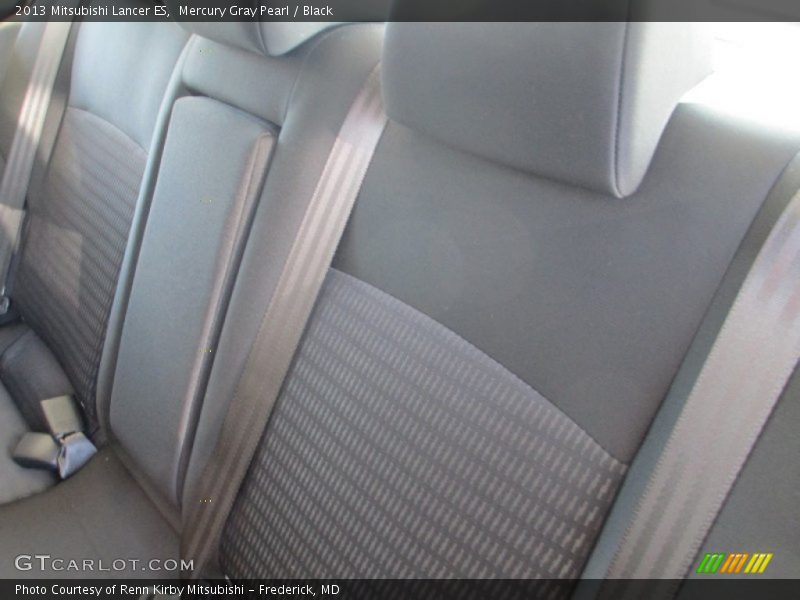 Mercury Gray Pearl / Black 2013 Mitsubishi Lancer ES