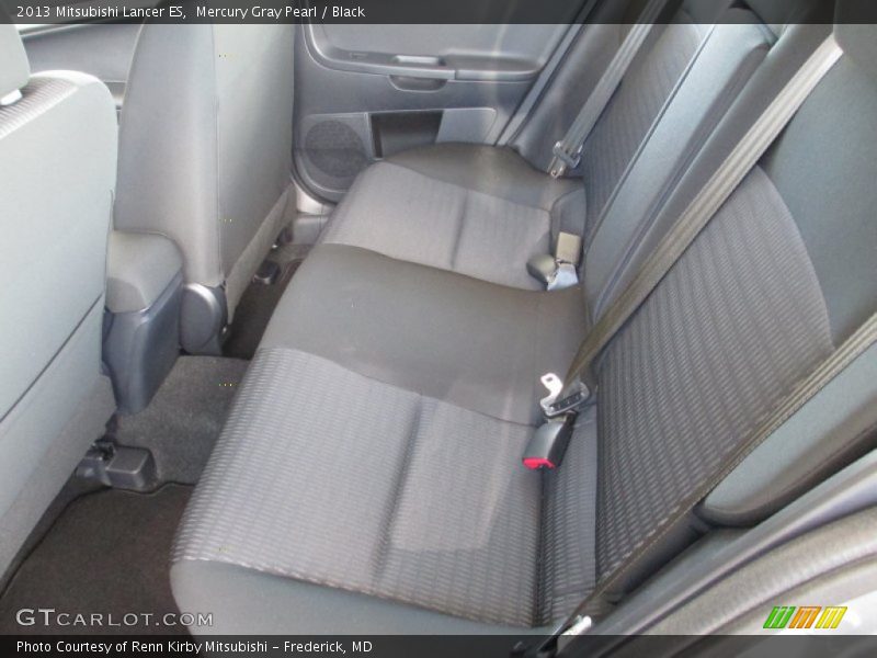 Mercury Gray Pearl / Black 2013 Mitsubishi Lancer ES