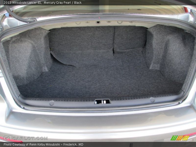 Mercury Gray Pearl / Black 2013 Mitsubishi Lancer ES