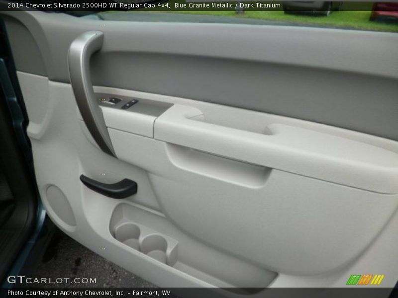 Blue Granite Metallic / Dark Titanium 2014 Chevrolet Silverado 2500HD WT Regular Cab 4x4