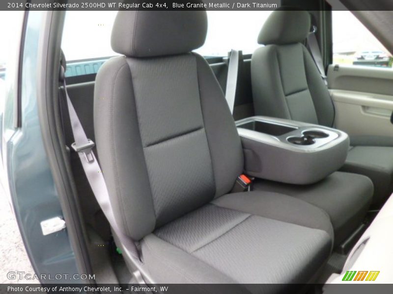 Blue Granite Metallic / Dark Titanium 2014 Chevrolet Silverado 2500HD WT Regular Cab 4x4