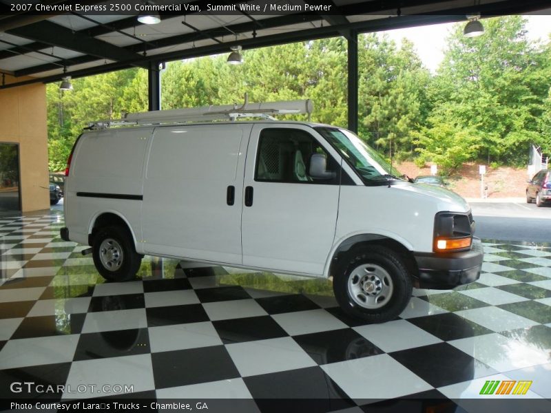 Summit White / Medium Pewter 2007 Chevrolet Express 2500 Commercial Van
