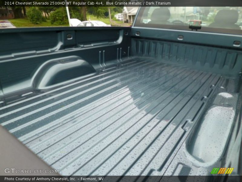 Blue Granite Metallic / Dark Titanium 2014 Chevrolet Silverado 2500HD WT Regular Cab 4x4