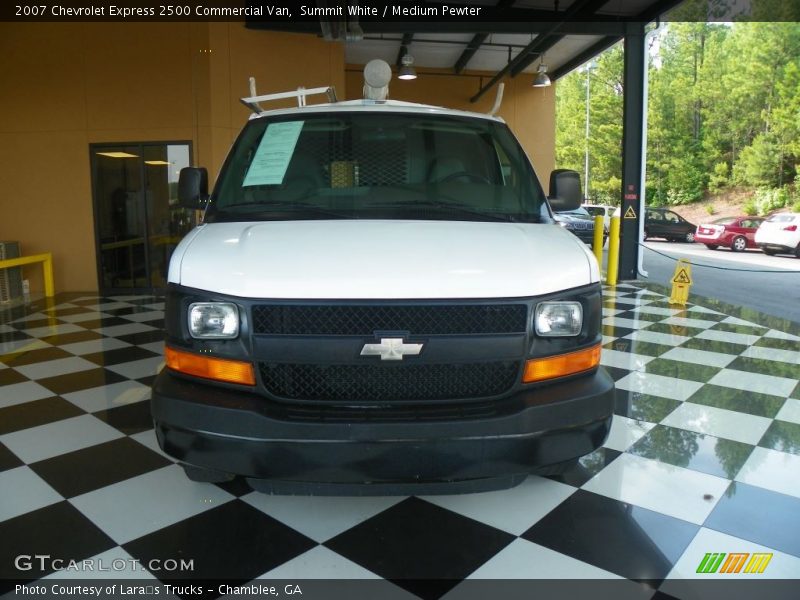Summit White / Medium Pewter 2007 Chevrolet Express 2500 Commercial Van