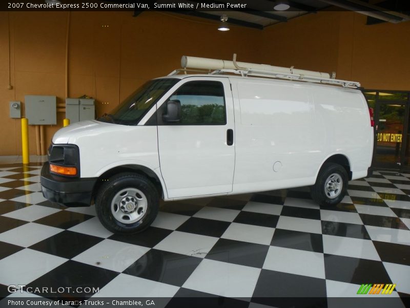 Summit White / Medium Pewter 2007 Chevrolet Express 2500 Commercial Van