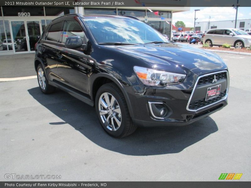 Labrador Black Pearl / Black 2013 Mitsubishi Outlander Sport LE