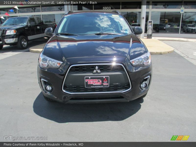 Labrador Black Pearl / Black 2013 Mitsubishi Outlander Sport LE
