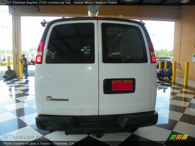 Summit White / Medium Pewter 2007 Chevrolet Express 2500 Commercial Van