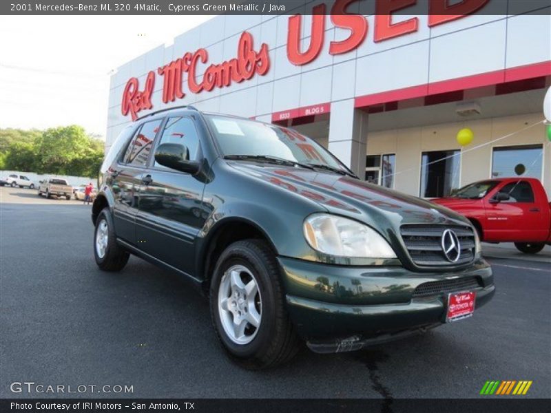 Cypress Green Metallic / Java 2001 Mercedes-Benz ML 320 4Matic