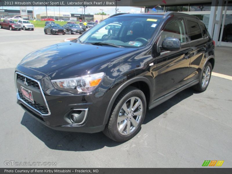 Labrador Black Pearl / Black 2013 Mitsubishi Outlander Sport LE