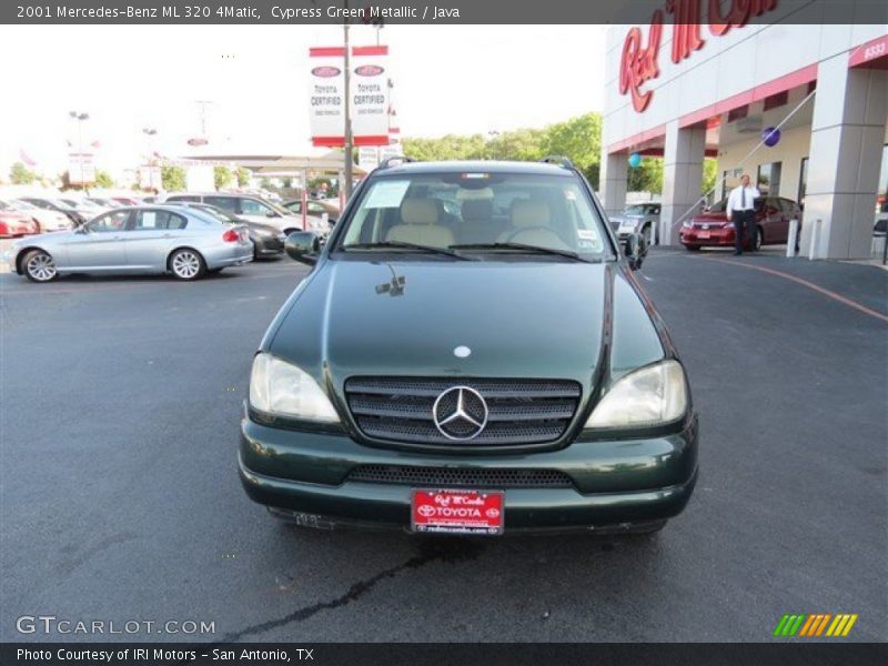 Cypress Green Metallic / Java 2001 Mercedes-Benz ML 320 4Matic