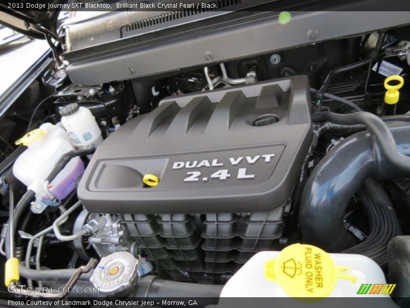 Brilliant Black Crystal Pearl / Black 2013 Dodge Journey SXT Blacktop