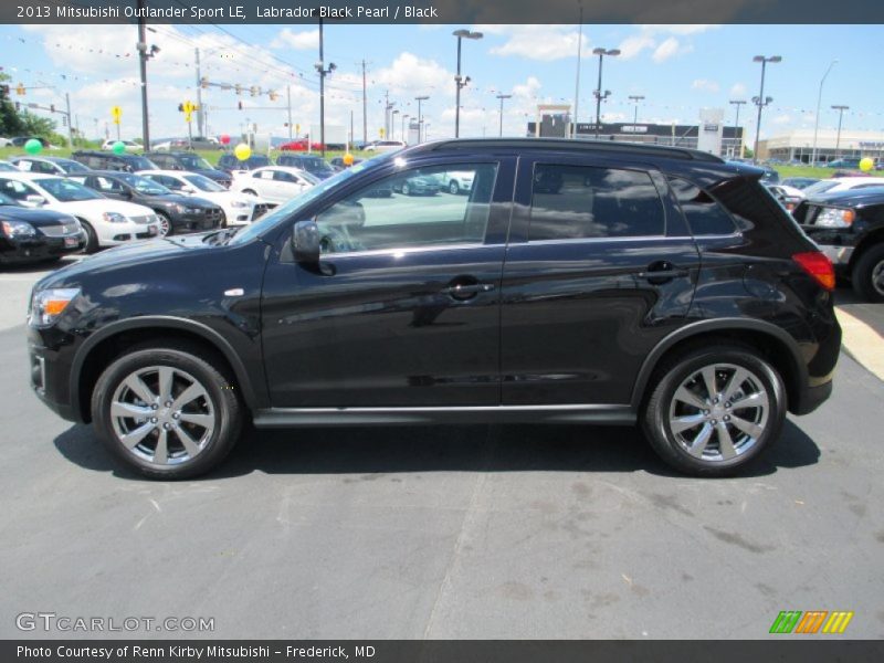 Labrador Black Pearl / Black 2013 Mitsubishi Outlander Sport LE