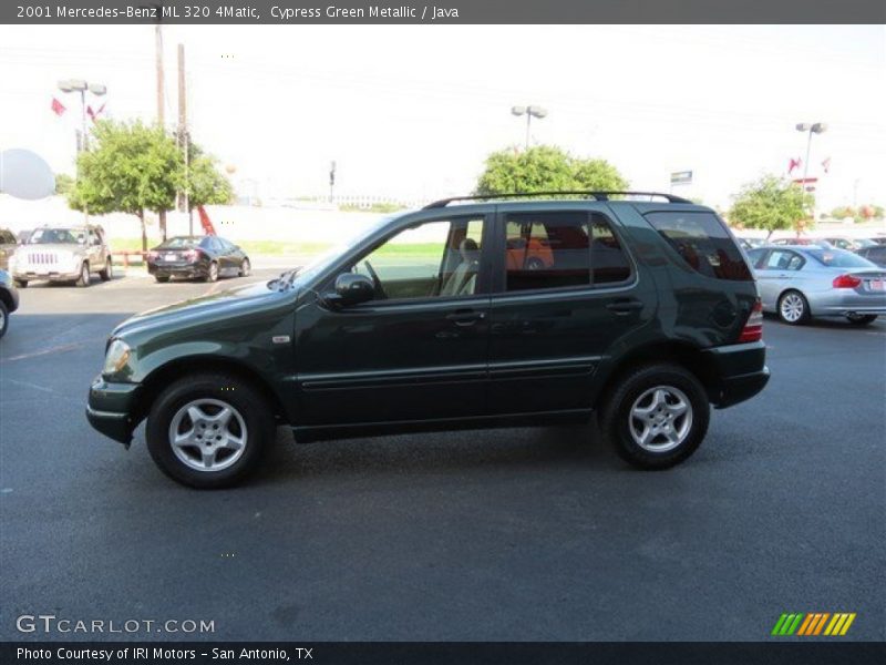 Cypress Green Metallic / Java 2001 Mercedes-Benz ML 320 4Matic