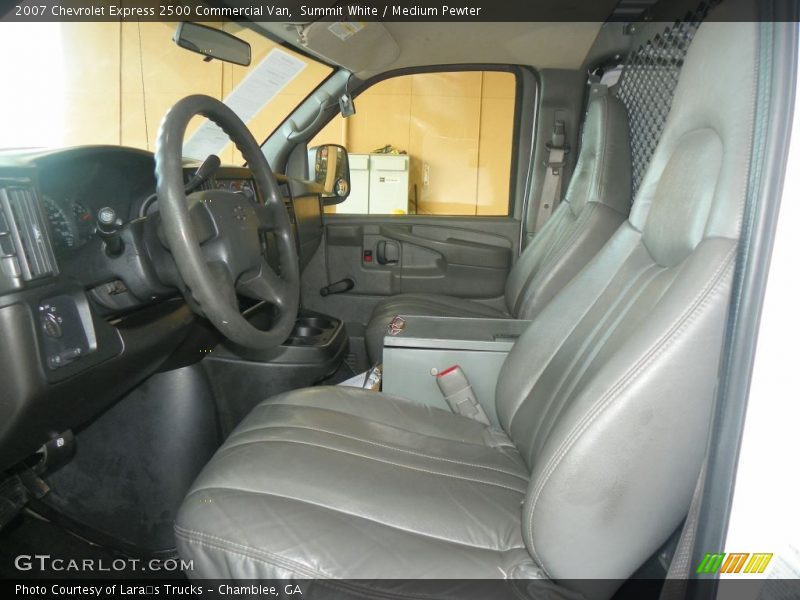 Front Seat of 2007 Express 2500 Commercial Van